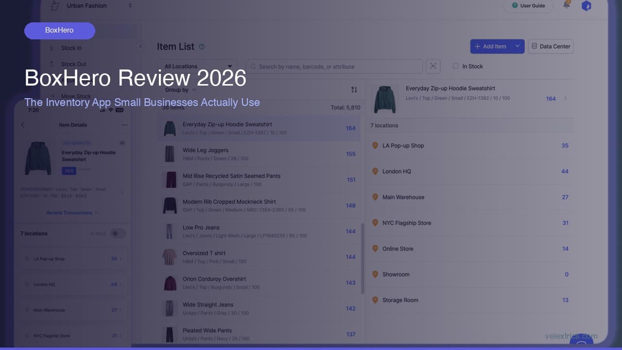 BoxHero Review 2026: The Inventory App Small Businesses Actually Use