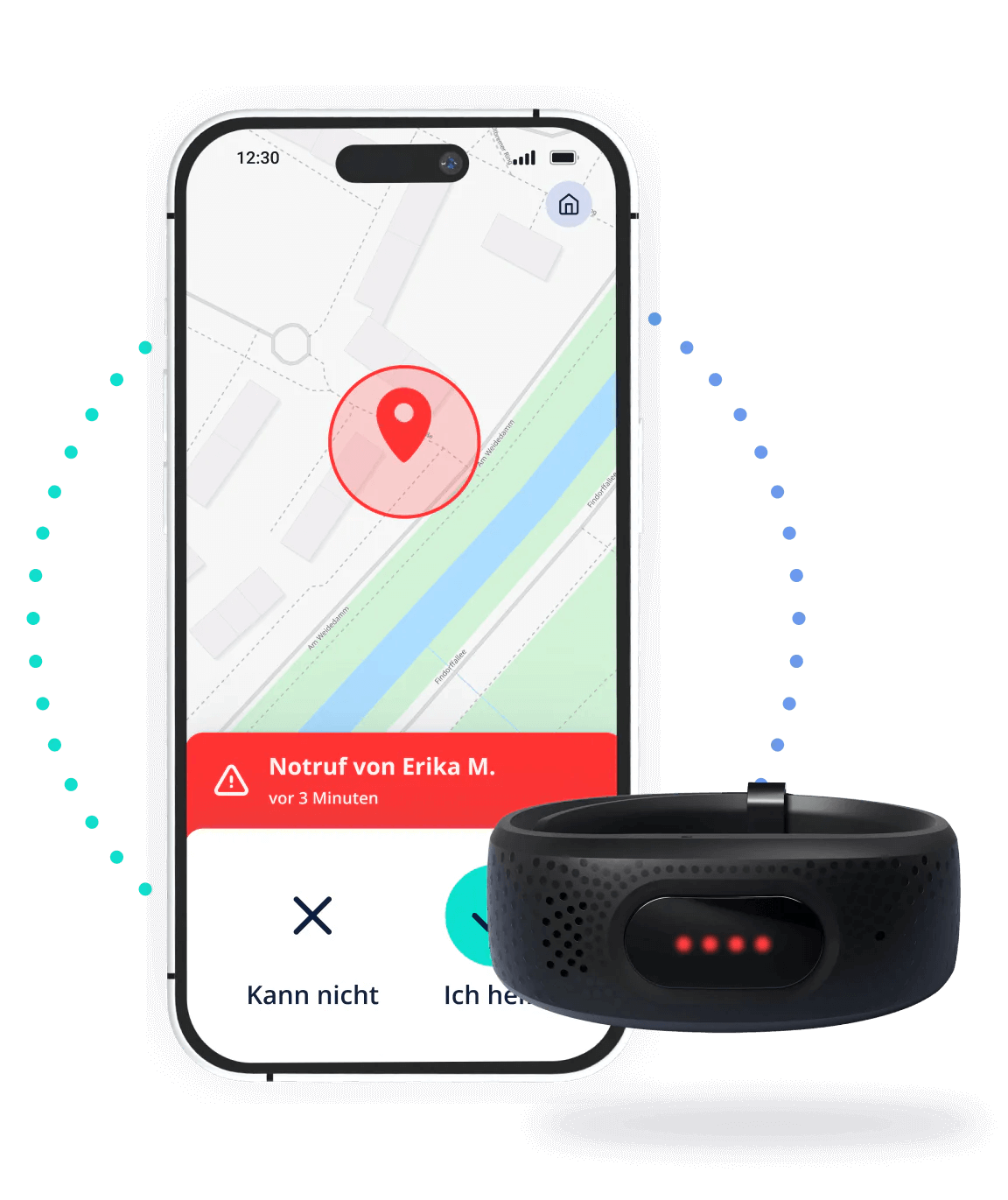 Das Notrufsystem caera und die Abo-Modelle