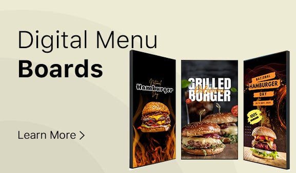 Digital Menu Boards