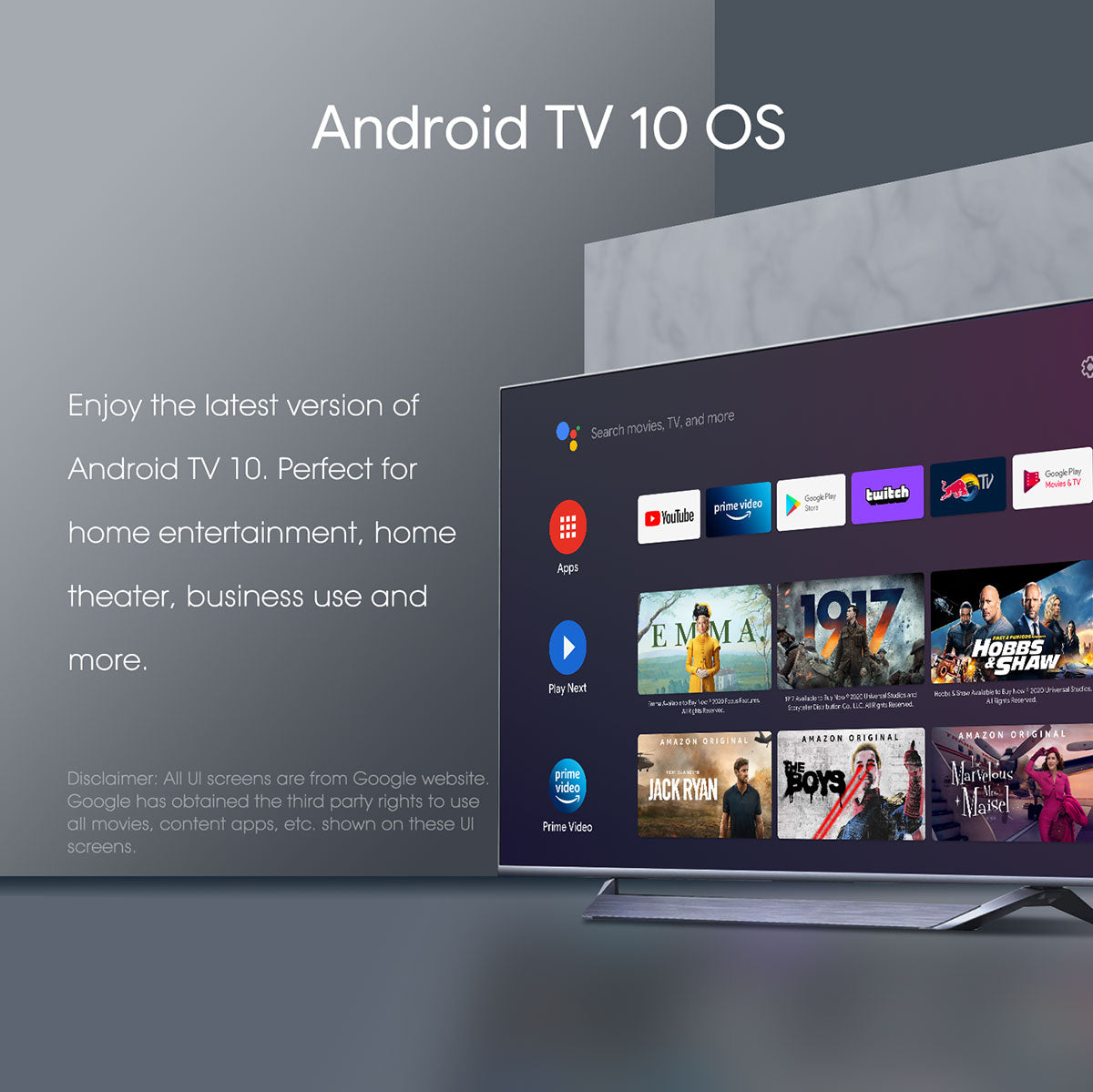 Features of Android TV OS 11