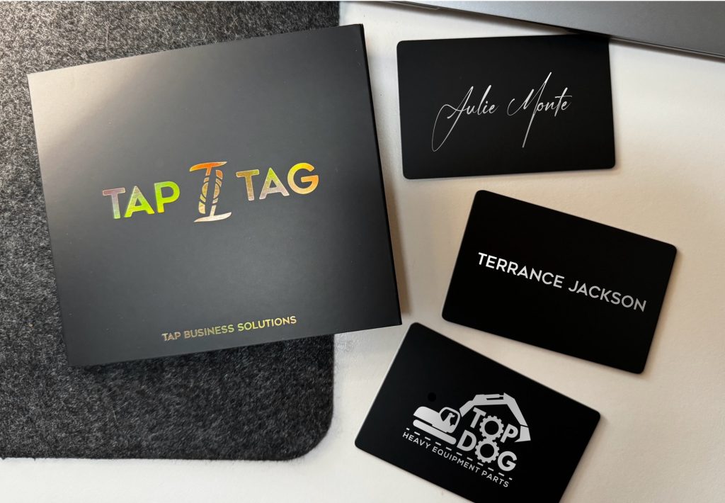 Tap Tag is a game-changing tool for digital business cards