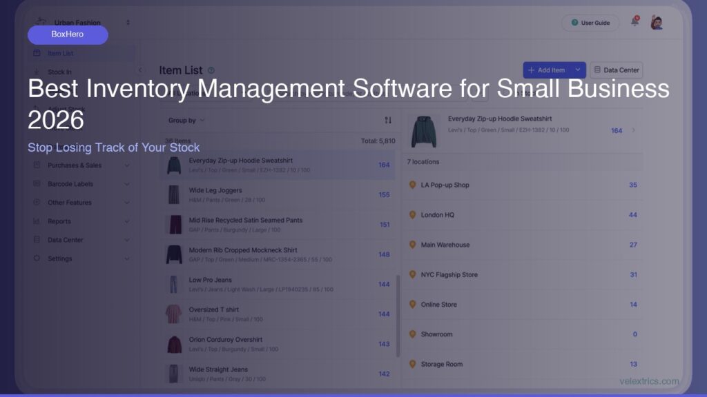 Best Inventory Management Software Small Business 2026