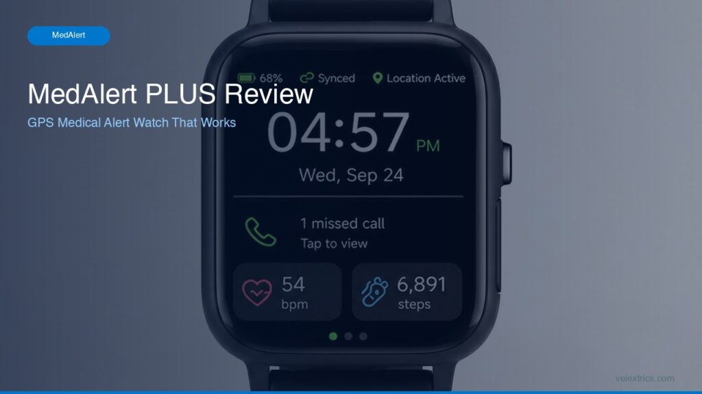 MedAlert PLUS Review 2026 - GPS Medical Alert Watch