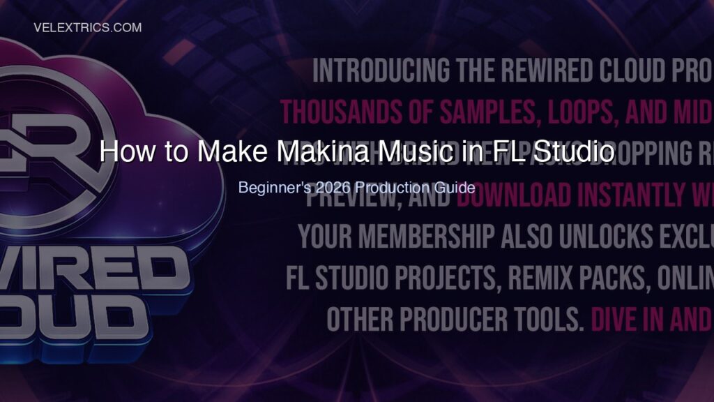 How to Make Makina Music in FL Studio - Beginner Guide 2026
