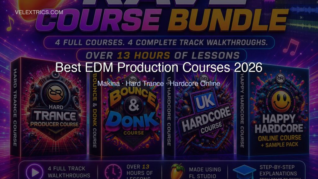 Best EDM Production Courses 2026 - Makina Hard Trance Hardcore